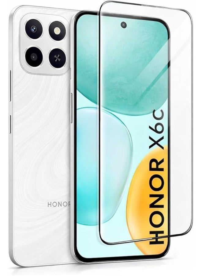 Honor X6C Full Glass Screen Protector Tempered Glass Clear - Image 3